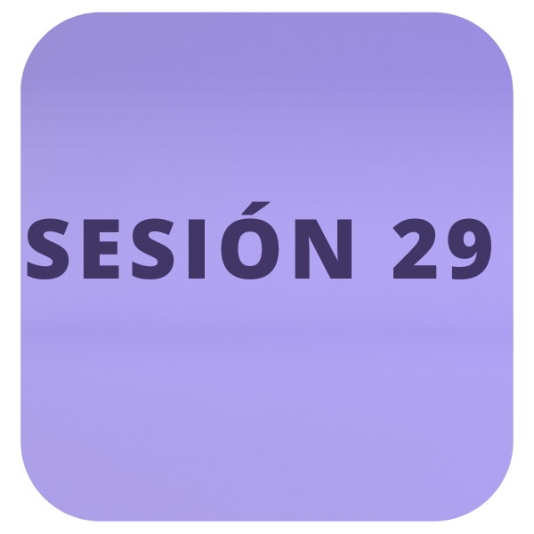 Sesión 29